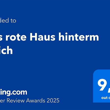 Das rote Haus hinterm Deich Simonsberg Exterior foto